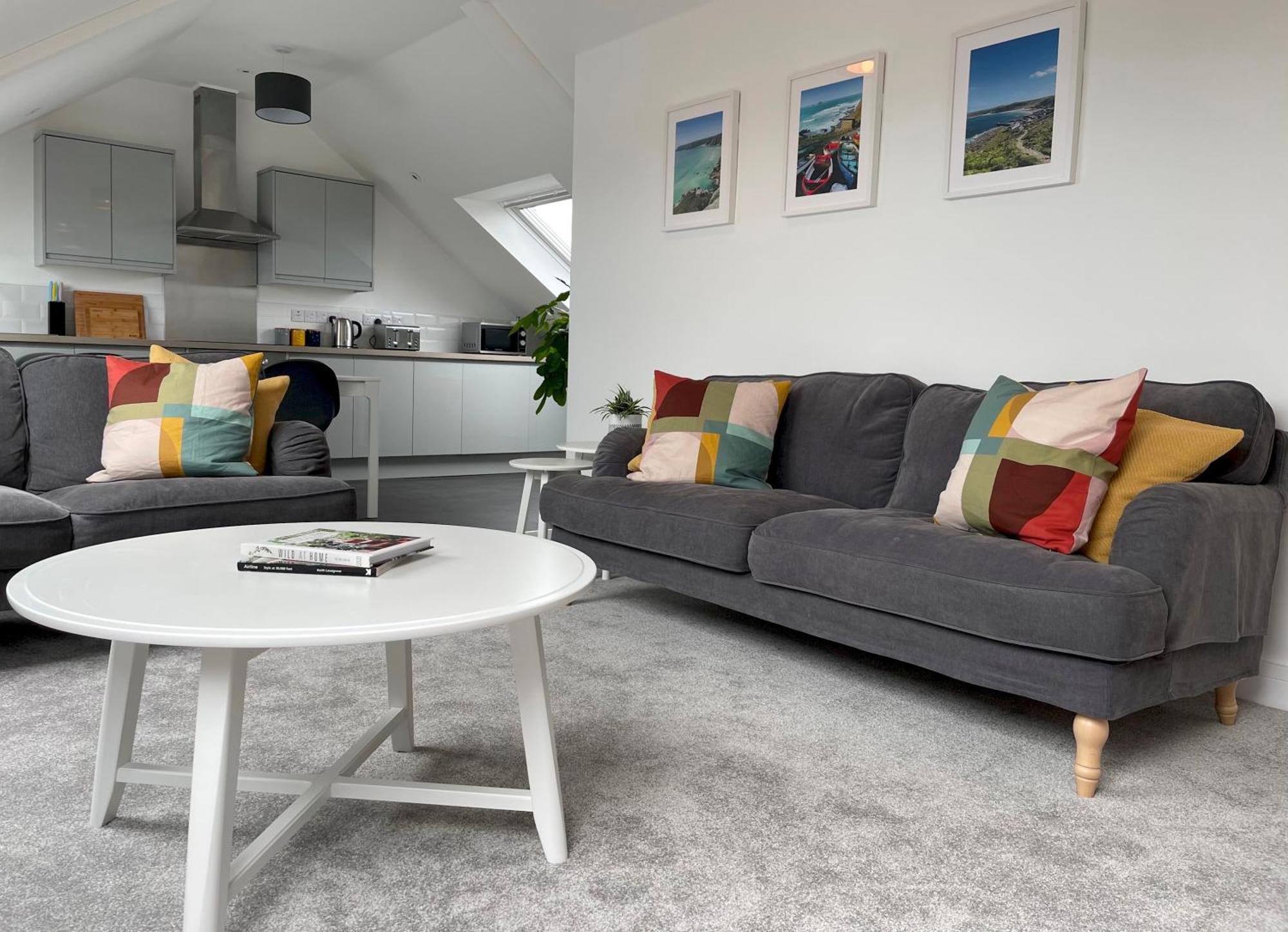 Apartamento Stunning Penthouse In Penzance "Amazing Sea Views" Exterior foto